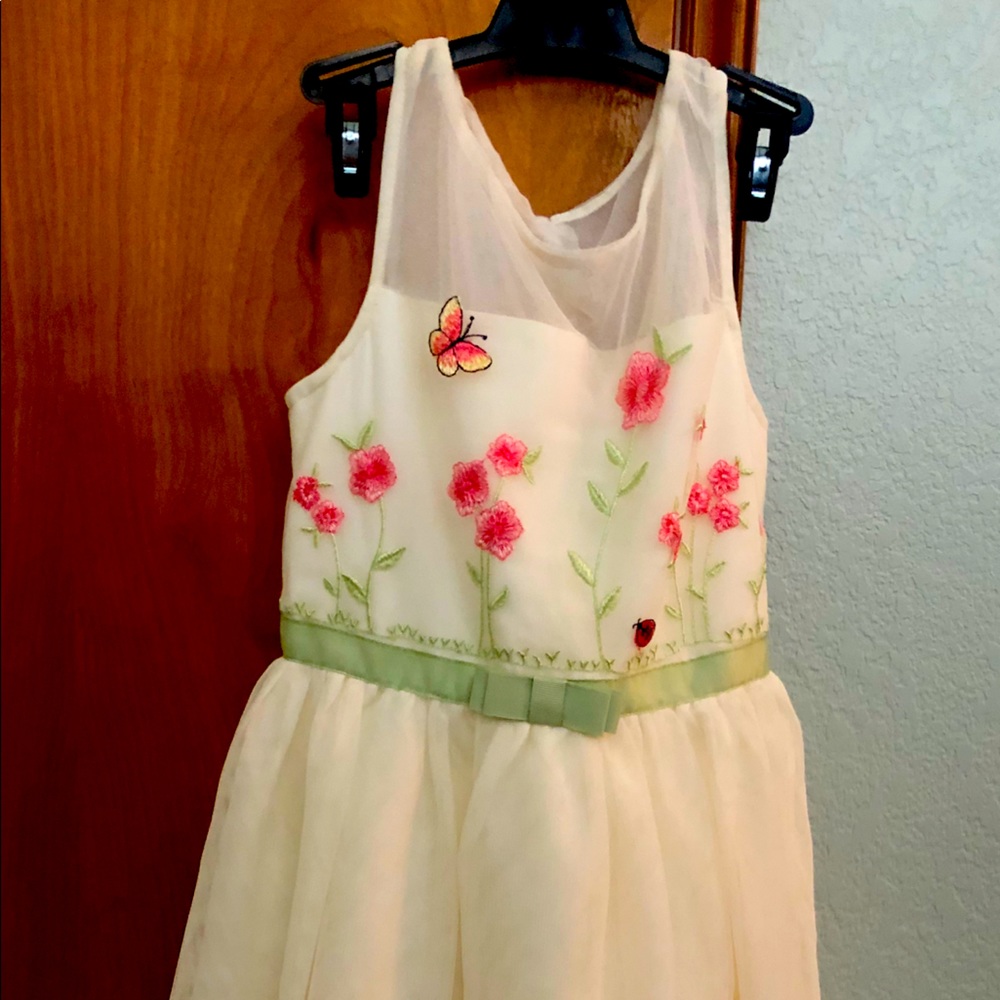 Butterfly dress for a girl. Super cute.